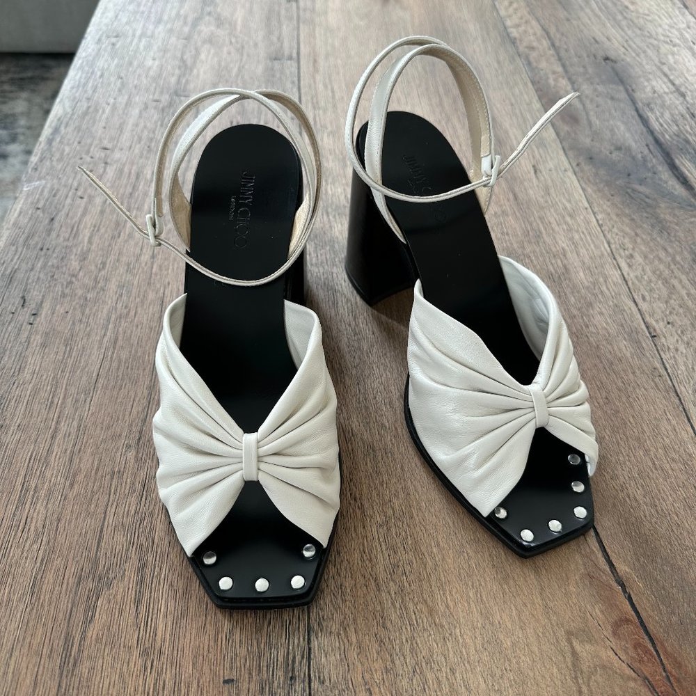 Jimmy Choo Latte 85mm 39 Sandals Jasie